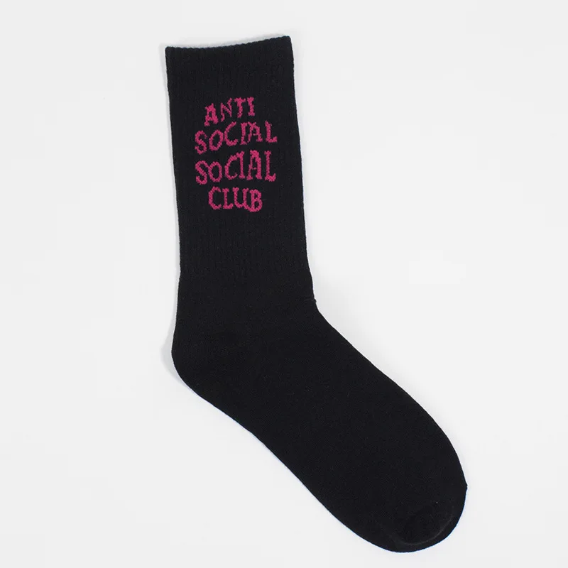 Undefeated Anti Social Social Club Socks Skate Board Hip Hop  Ankle Sock Women