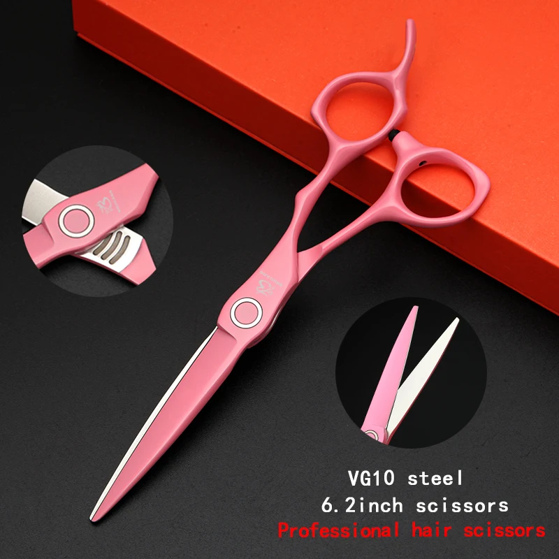 Hairdressing scissors 6.0/6.2/6.5/7.0inch tijeras peluquería profesional,VG10 material,japonesa artesanal, professional scissors