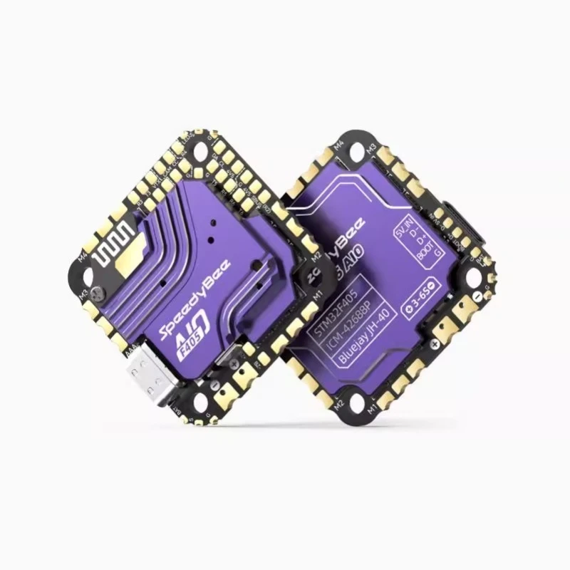 

Speedybee ESC F405AIO FPV Flight Controller Power Stack 40A ESC F4 Chip Built-in Wireless Bluetooth Tuning for RC Racing Drone