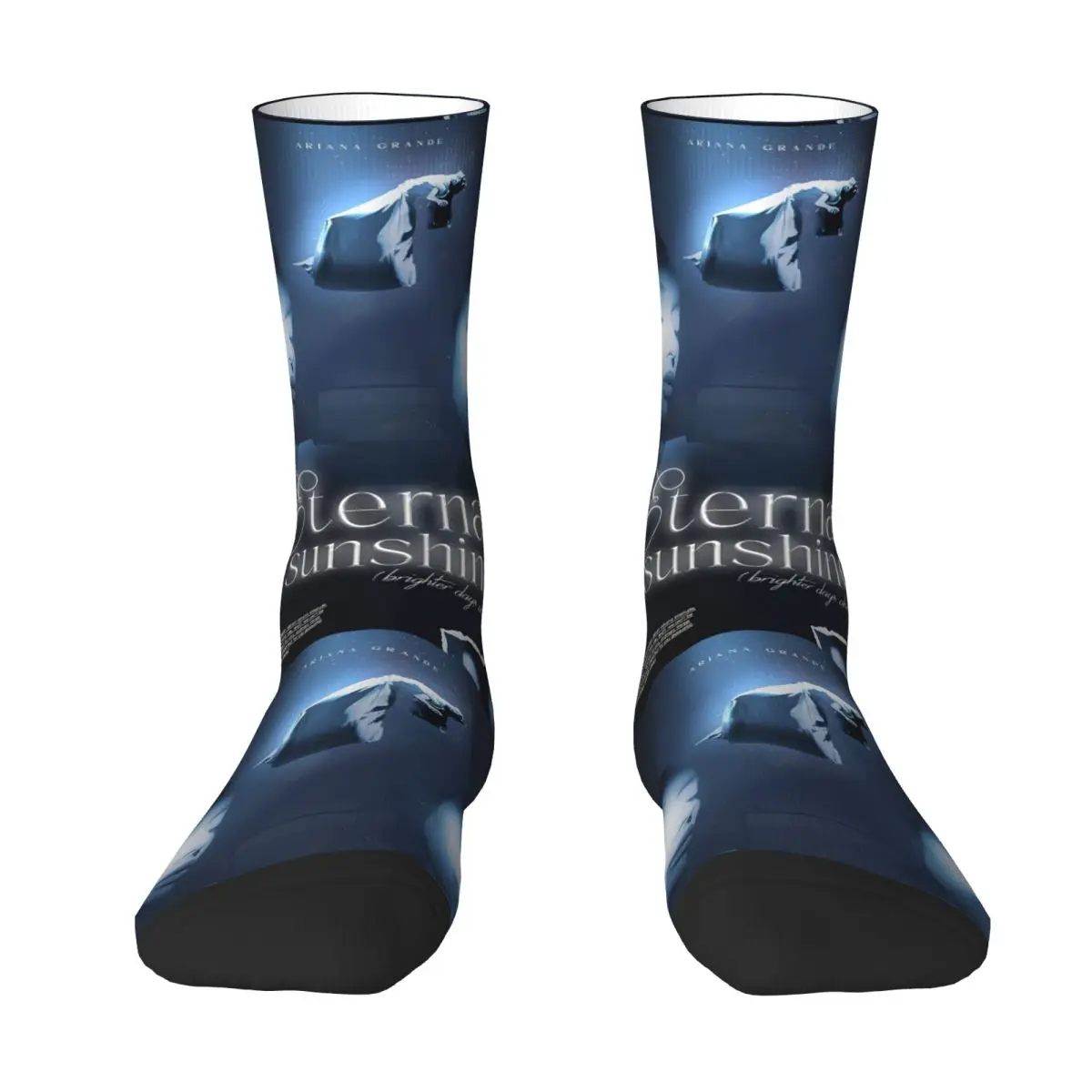 Ariana Grande Eternal Sunshine Brighter Days Ahead Socks Autumn Stockings Retro Comfortable Socks Graphic Outdoor Non Slip Socks