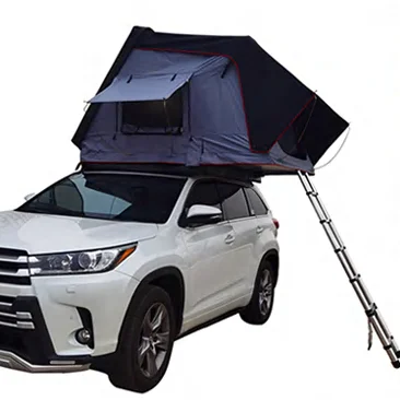 

Открытая семейная палатка на крыше