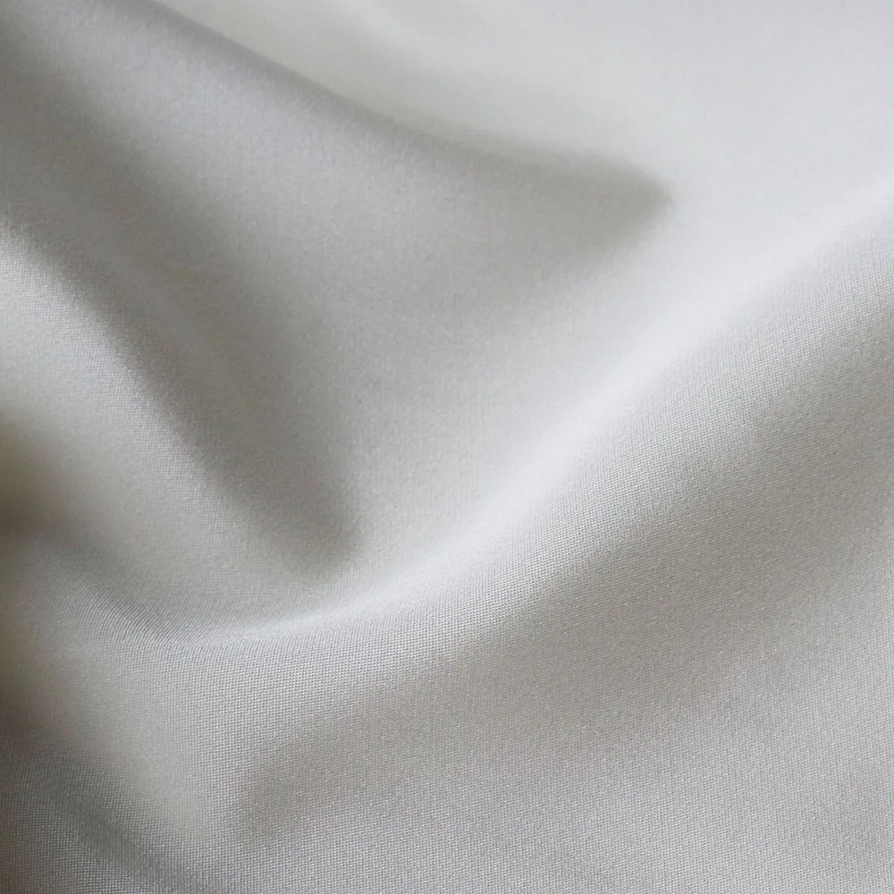 By the Yard Natrue Silk Ivory White 22 momme Spandex Silk Heavy Crepe Wedding Dress Fabric  Diy Sewing Handmade Free Shipping