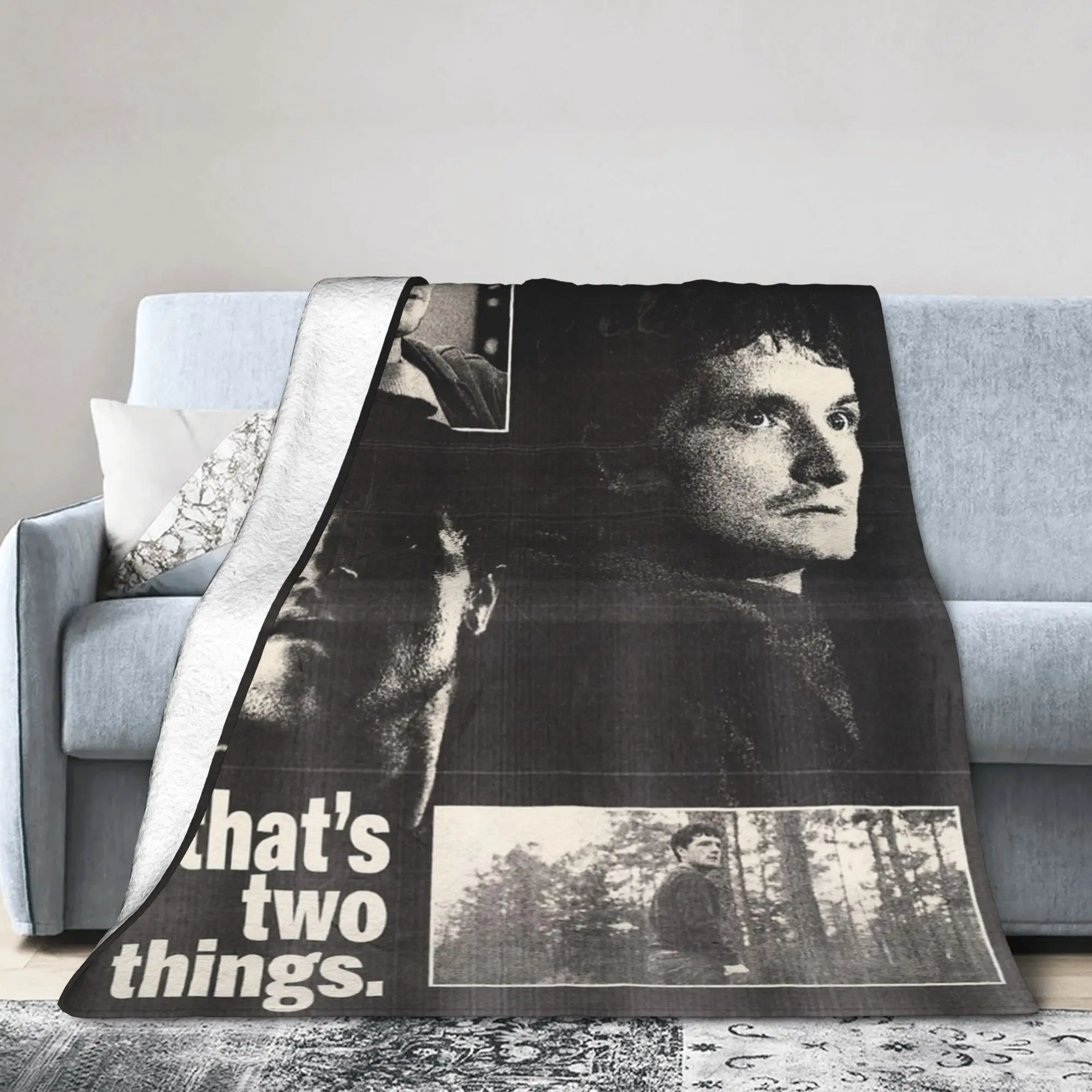 Josh Hutcherson  Stuff Blanket Super Soft Flannel Schmidt Movie Poster Throw Blanket Comfortable Bedspread