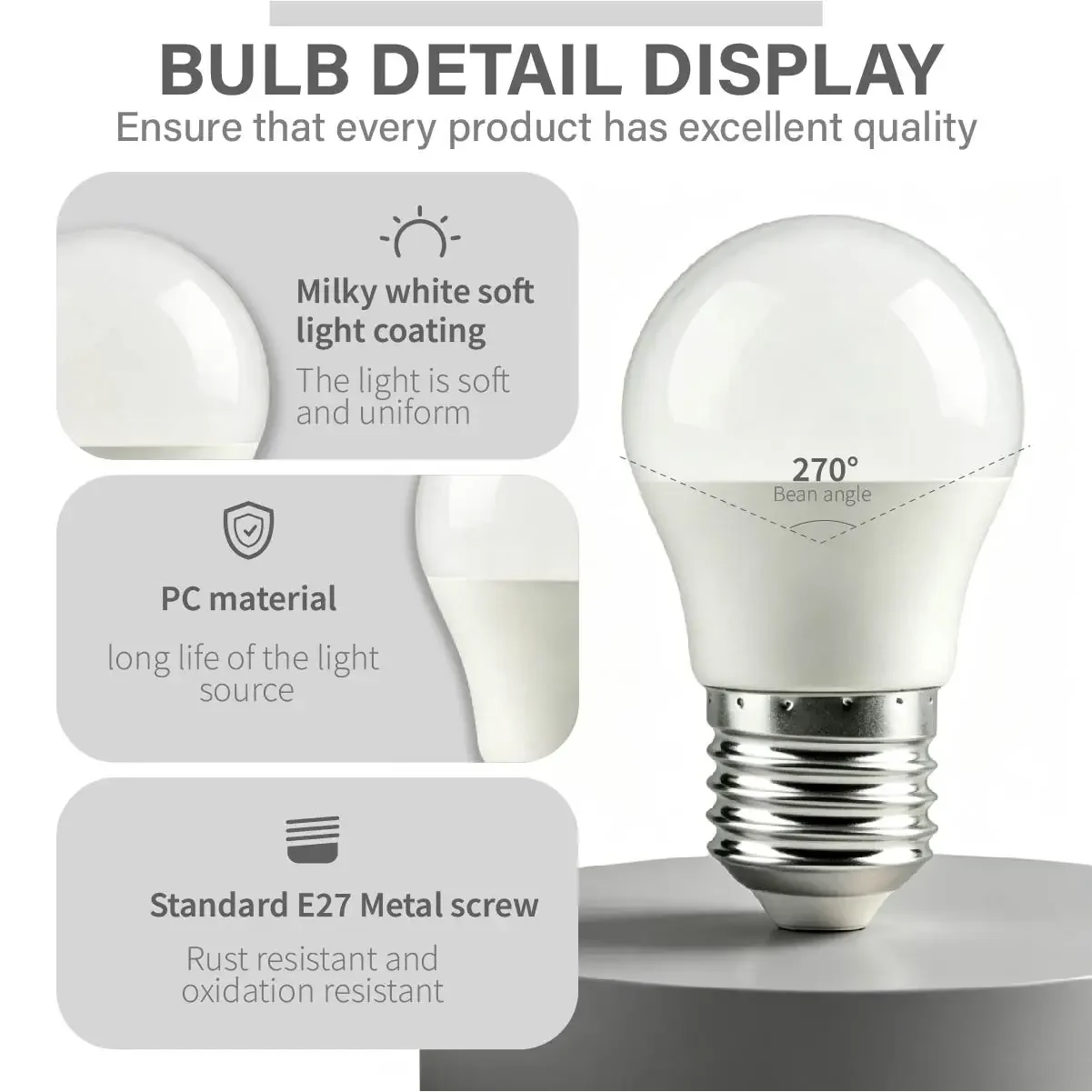 10W 15W 20W 24W Dimmbare LED-Lampe AC220-240V Drehbare Stufenlose Dimmung / Wand-Schalter-Dimmung Flimmerfreie Beleuchtung – Detail 9