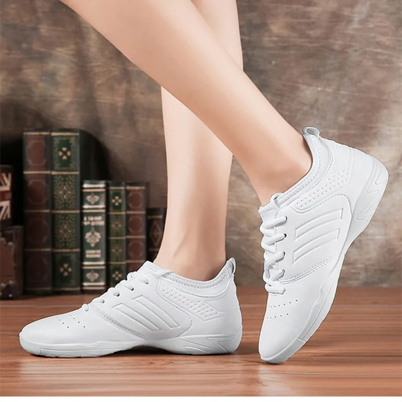 Dance Shoes Woman Men Ladies Modern Soft Outsole Jazz Sneakers Aerobics Breathable Lightweight Female Dancing Fitness Sport