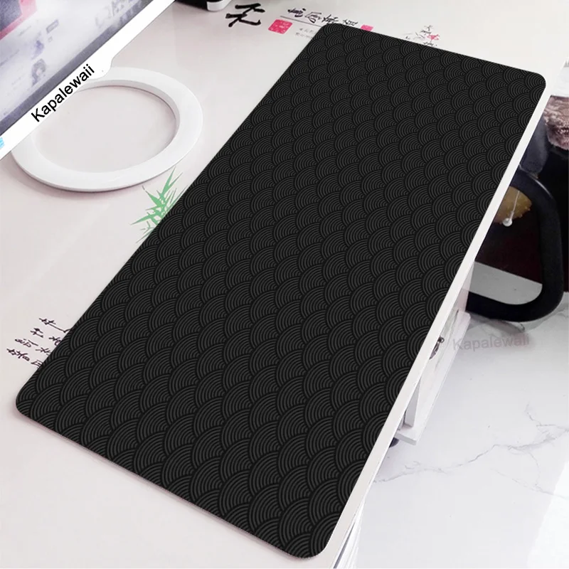 

Geometric Large Gaming Waterproof Mouse Pad Lock Edge Mouse Mat Laptop Computer Keyboard Pad Desk Pad for Gamer Mousepad XXL