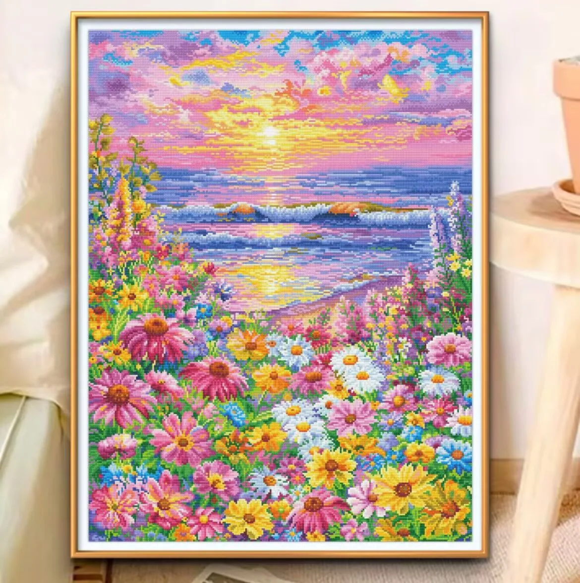 9Ct 100X75Cm Sea Fl… - image
