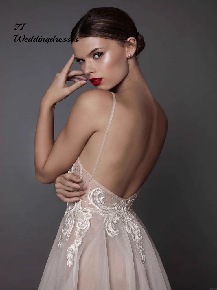 Maßgeschneidertes, luxuriöses und schillerndes Tanzpartykleid im neuen Stil, sexy rückenfreies Korsett-Hochzeitskleid, Party-Träger mit Pailletten und Fransen