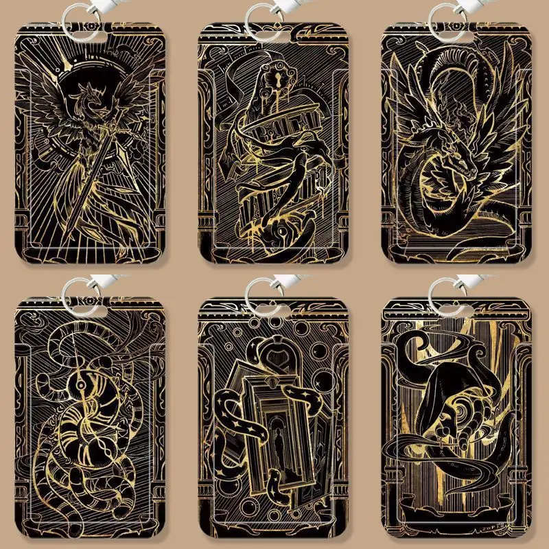 

Креативный чехол для карточек «Властелин тайн» для студентов — подходит для держателя карточек ID/Transit/Campus/Access