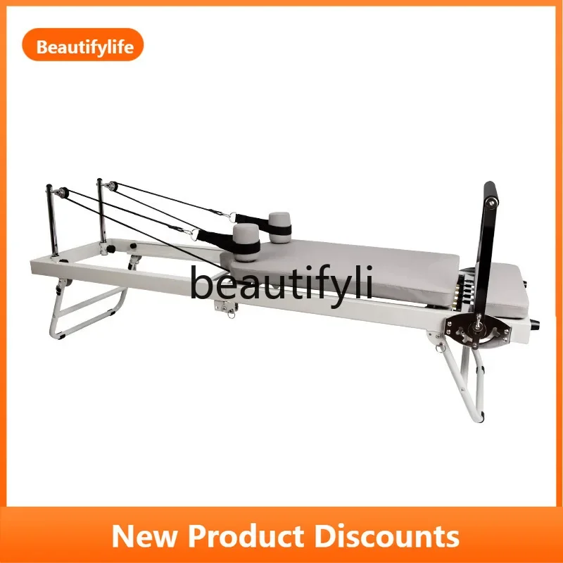

Foldable Rehabilitation Bed Upgraded Three-Color Latex Tube Yoga Equipment Training Device Pilates Large Equipment Core Bed