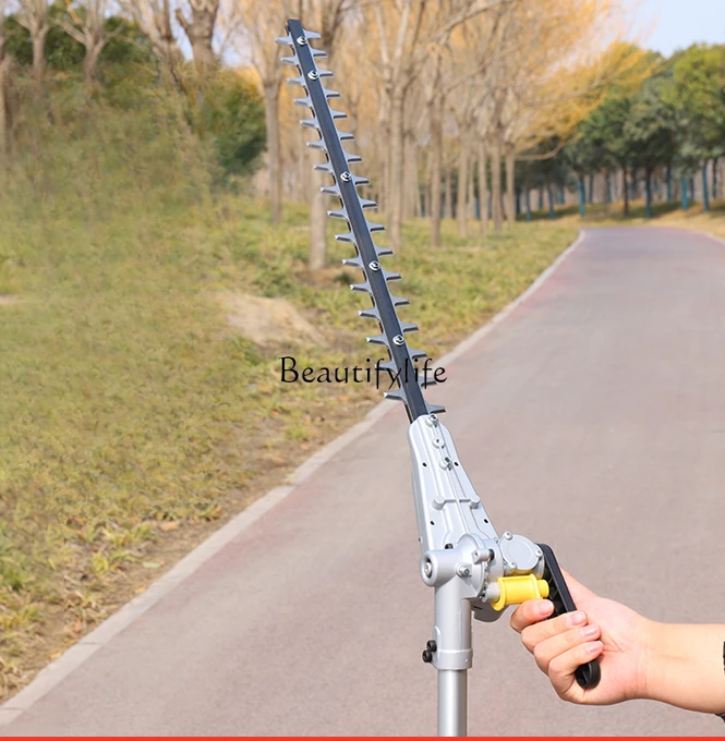 Gasoline Hedge Trimmer Garden High Branch Pruning Machine High Altitude Tree Trimmer Lengthening Bar Hedge Trimmer