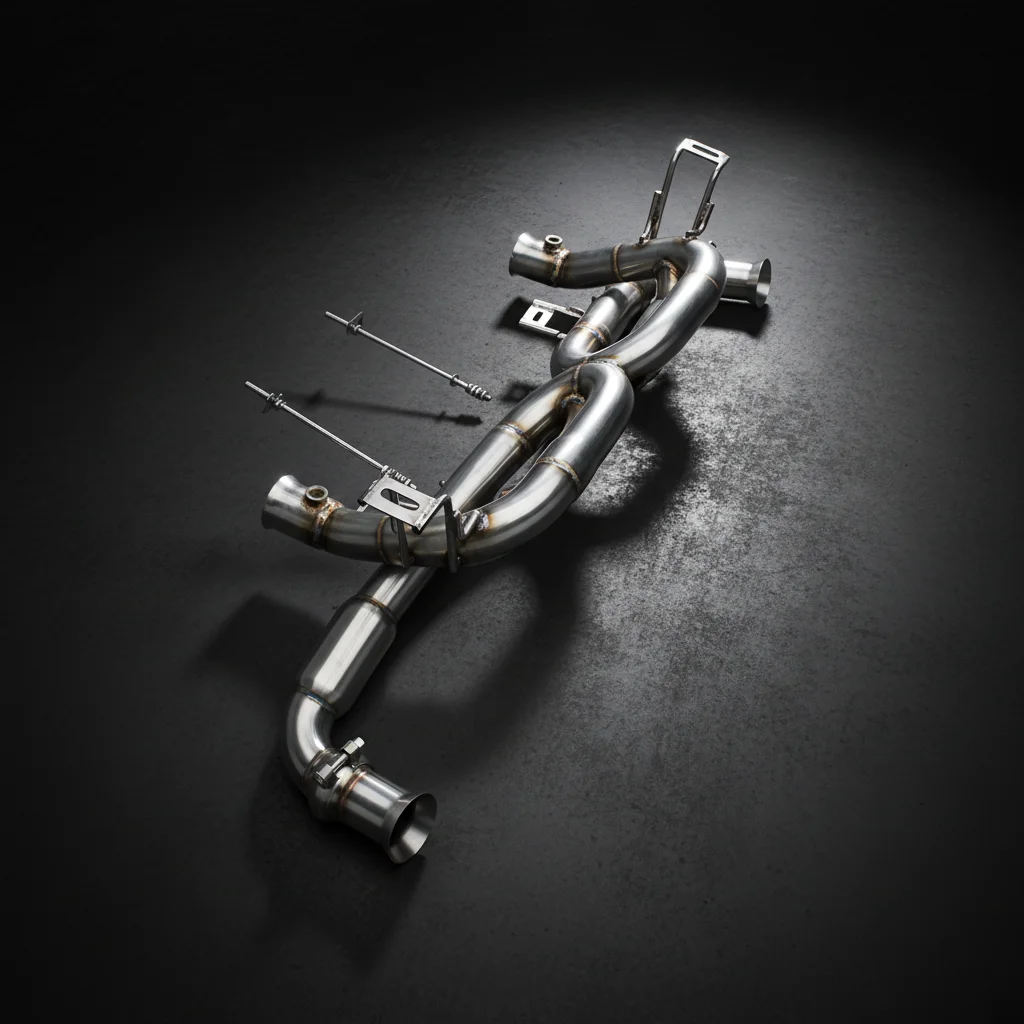 

OEM Stainless Steel Catback For Lamborghini Gallardo 5.0L 2004-2007 Racing Car Direct Exhaust Pipes