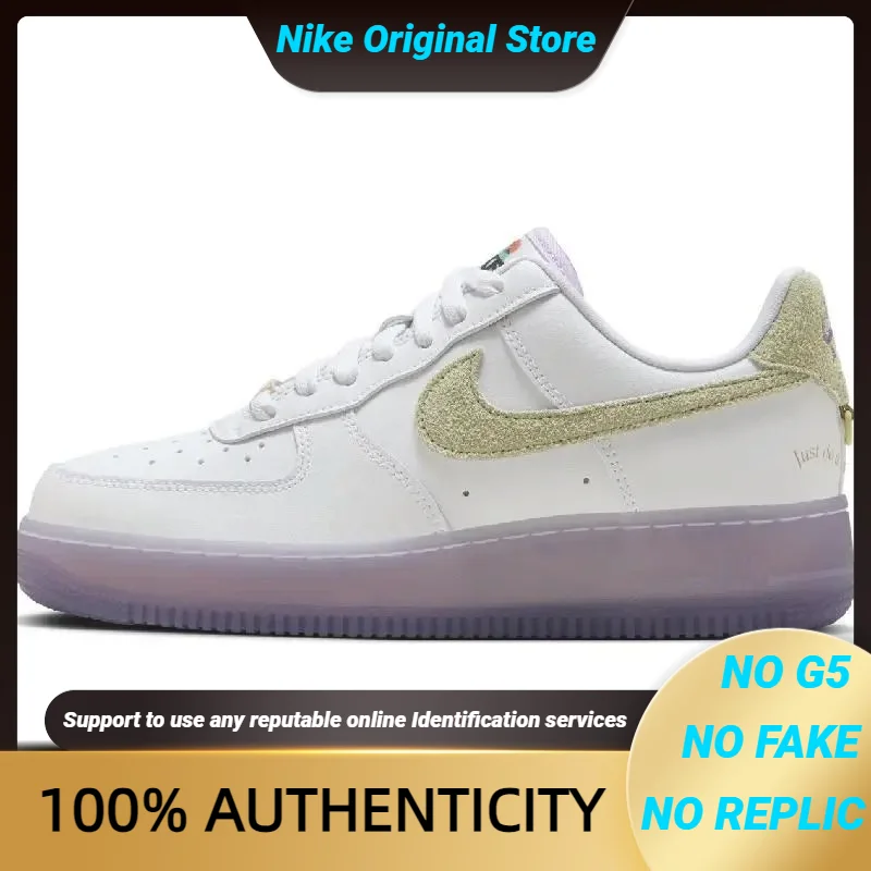 Nike Air Force 1 scarpe da skateboard scarpe da ginnastica basse grigio-viola da donna HF5719-139