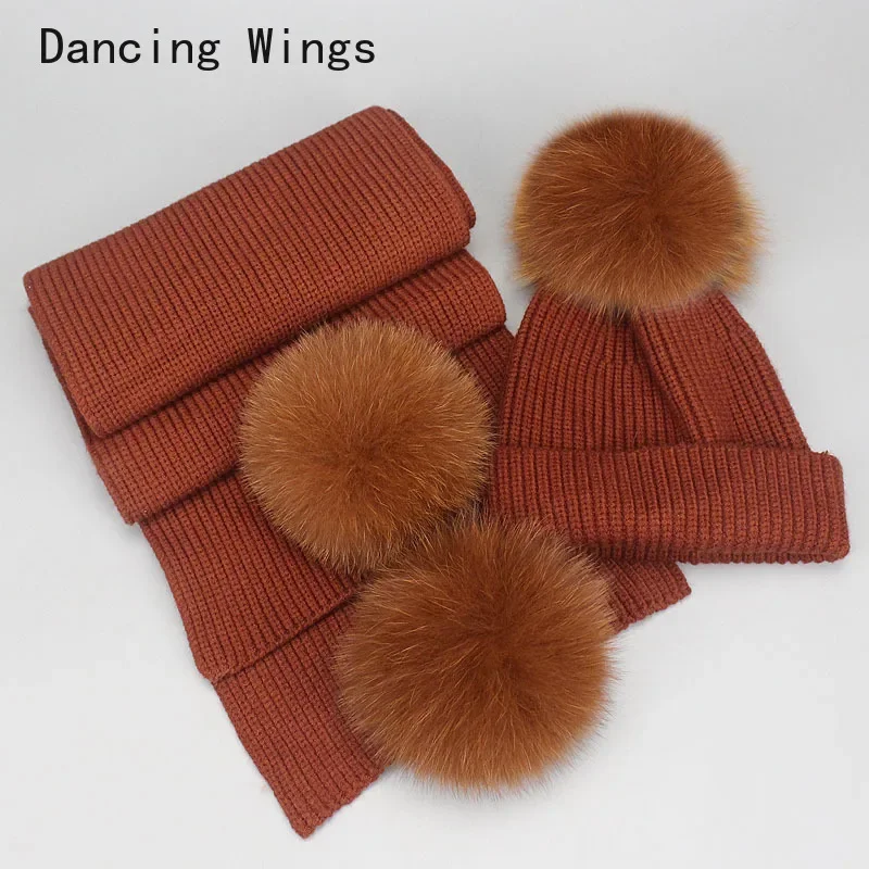 gorro-de-invierno-tejidos-nuevos-conjunto-de-bufanda-skullies-pompon-de-piel-de-zorro-autentica-gorros-y-bufanda-gruesos-para-mujer-regalo-de-invierno-tejido-para-ninas