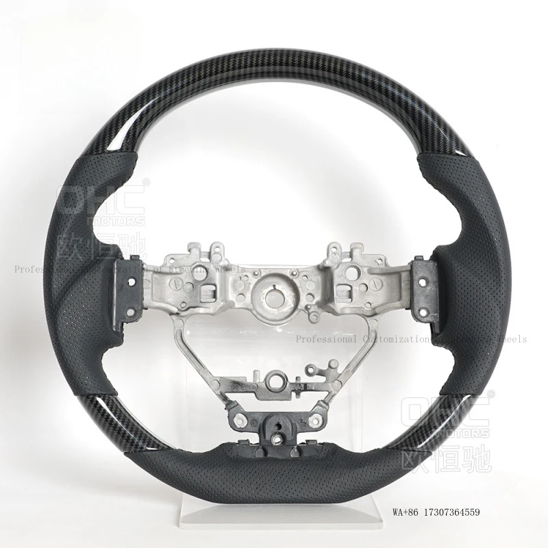 

New Suitable for 13-19 Lexus IS steering wheel modification with wood grain carbon fiber pattern car steering wheel