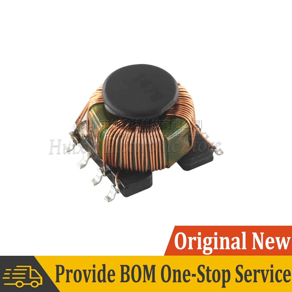 5pcs SMT 3 Three Winding Wire Wound Common Mode Choke Coil Inductor Inductance 300uH 1A Noise Cancelling Suppression Filter