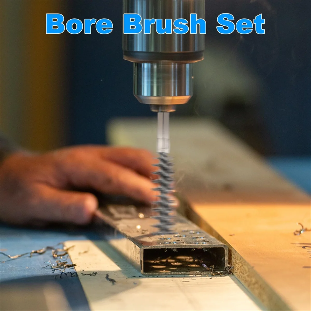 BOFOF 15Pcs Carbon Steel Wire Wheel Brush,Cup Brush,Wheel Brush,Pen Brush, Bore Brush Set with 1/4-Inch Shank for Rust Removal