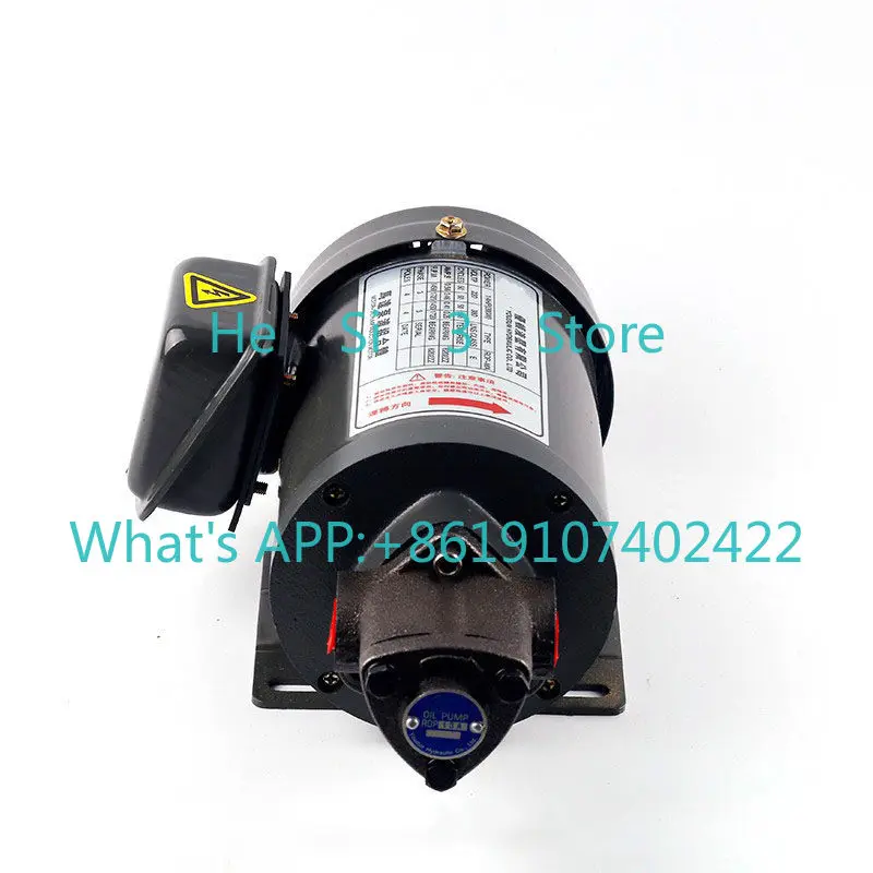 All copper wire oil pump Pu motor combined hydraulic gear lubricated triangular cycloid circulating cast iron pump