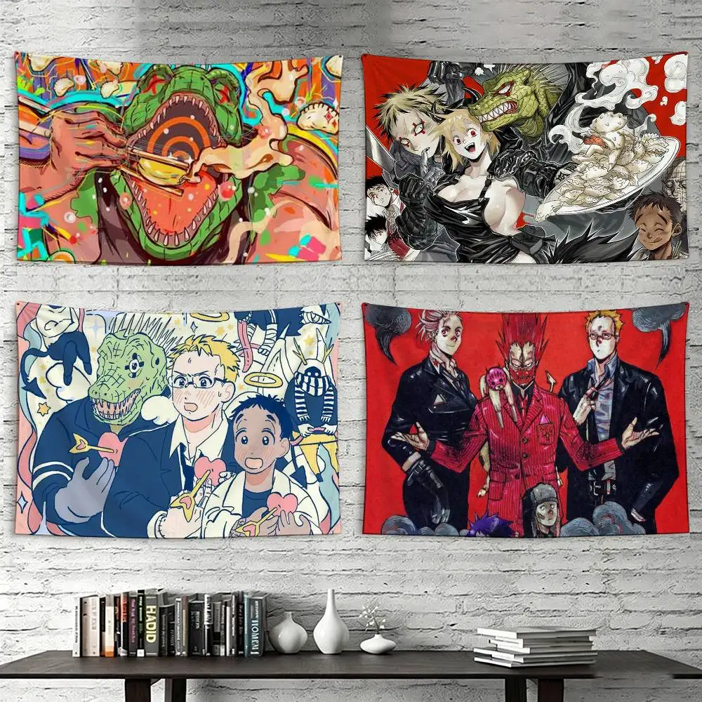 

D-orohedoro Anime Flags Wall Hanging Tapestry Outdoor Garage Room Decorative flag Background Blanket