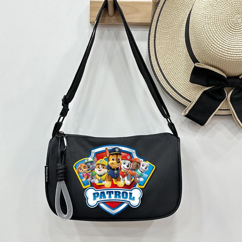 Paw Patrol Envelope Shoulder Bag for Men Women Anime Cartoon Games Messenger Bags Boys Girls Commute Portable Fashion Handbags