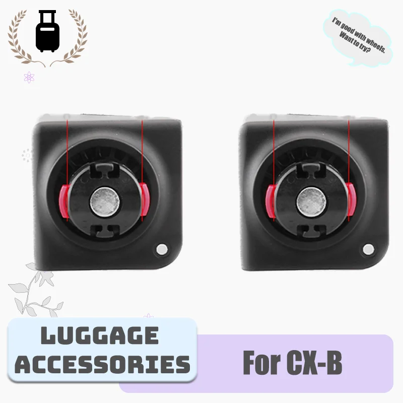 

For CX-B Cosmetics Luggage Case Nail Art Luggage Case Replacement Wheels Retractable Luggage Handle Replacement Parts