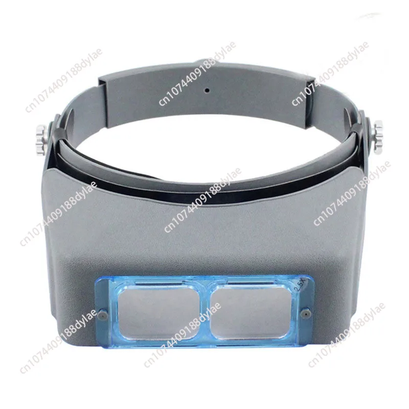 

High definition head mounted magnifying glass equipment repair optical glass lens embroidery reading newspaper Wangyuan