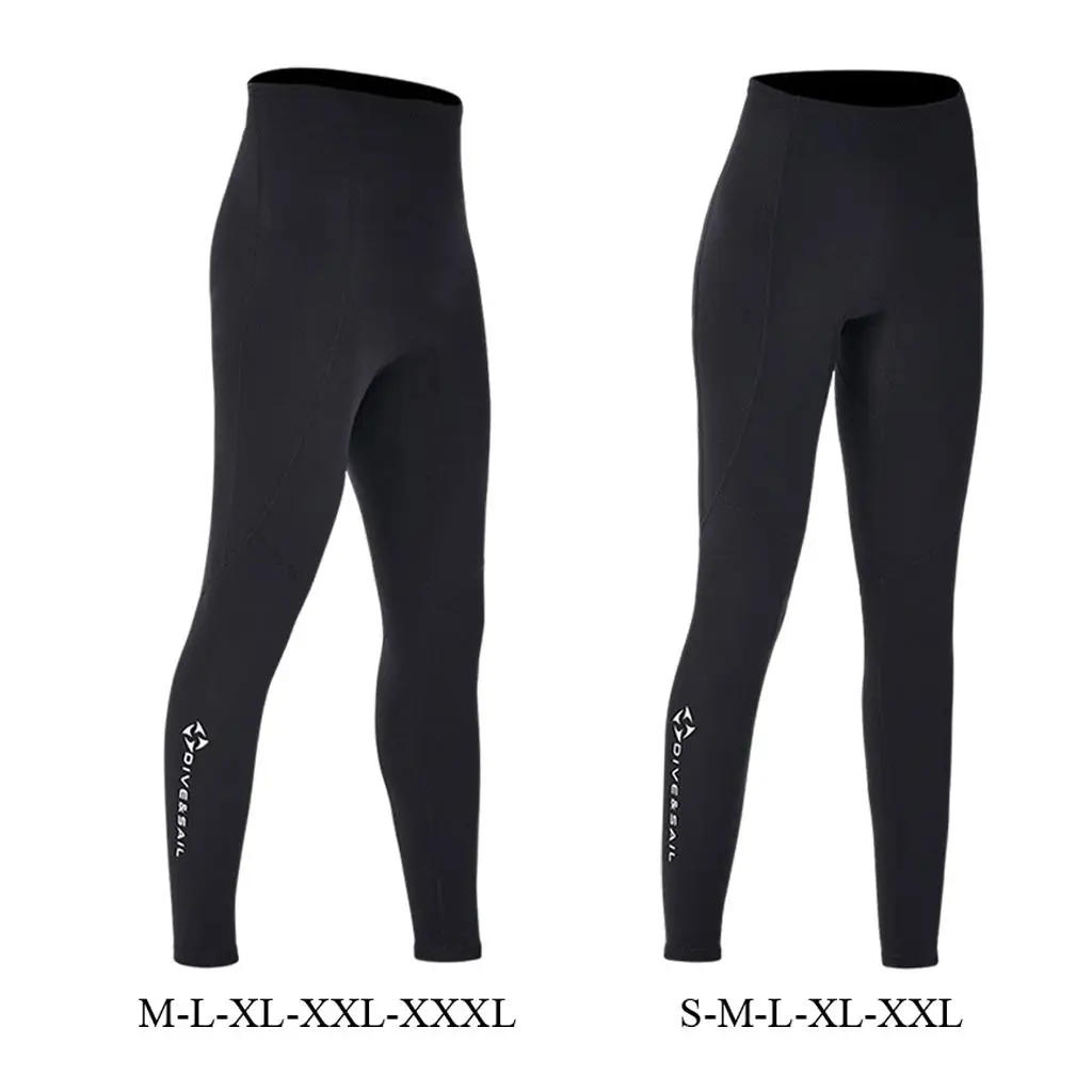 2mm Neoprene Pants Wetsuits Scuba Diving Surfing Keep Warm Pants Wet Suit Leggings for Diving Kayaking Canoeing Diving Surfing