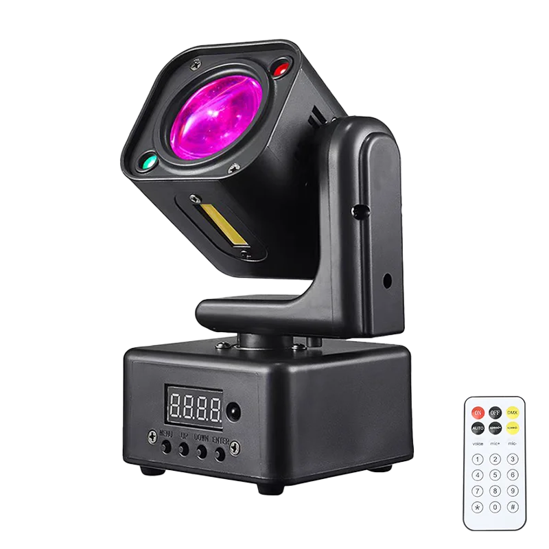 36W Mini Reflektory RGBW, Sprzęt DJ na Imprezy Disco, Pilot Zdalnego Sterowania, Efekt Stroboskopowy na Scenę, Do Klubów Nocnych, Pokań, KTV — 2
