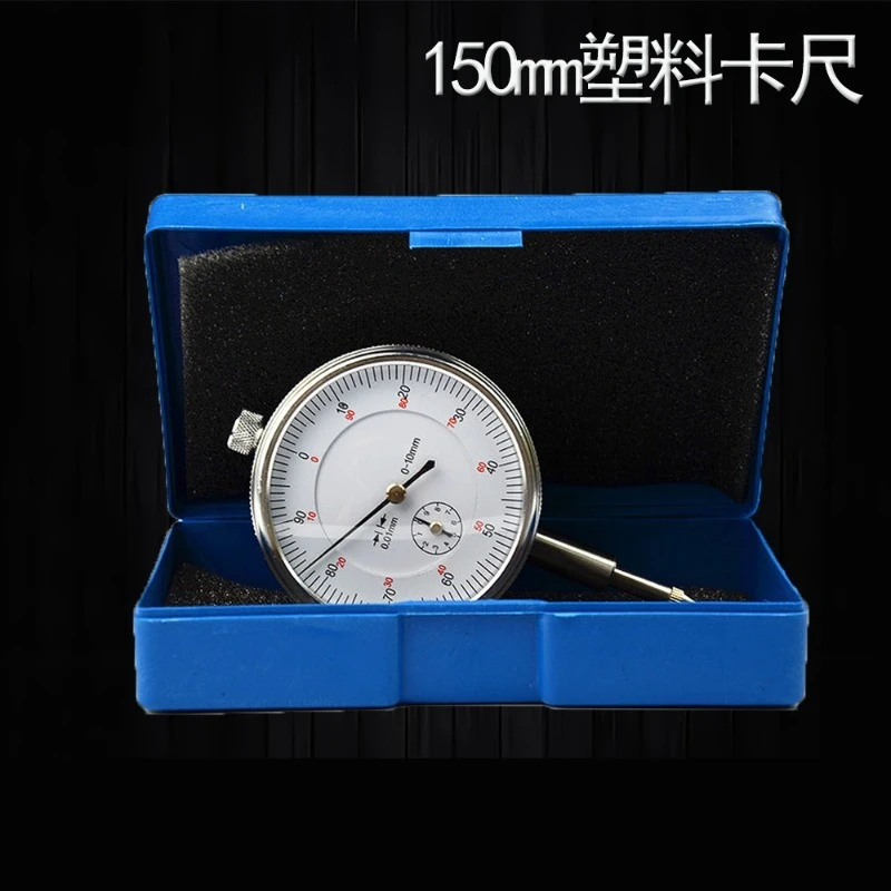 0-10mm Mechanical Dial Test Indicator 0.01mm Accuracy Precision Gauge for Automotive Machinery Workshop Quality Control