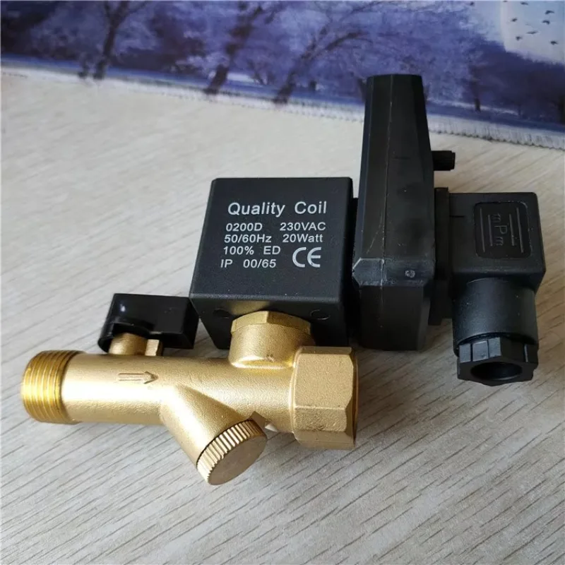 YX066L Timer Auto Drain Solenoid Valve Timed air Compressor Condensate Valves OPT-B Type Auto Drain Water Valve CS720 SR-A-15
