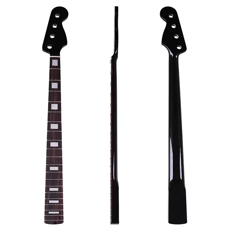 

Four-string bass neck 20 black light plus maple electric guitar semi-finished neck modified DIY instrument accessories