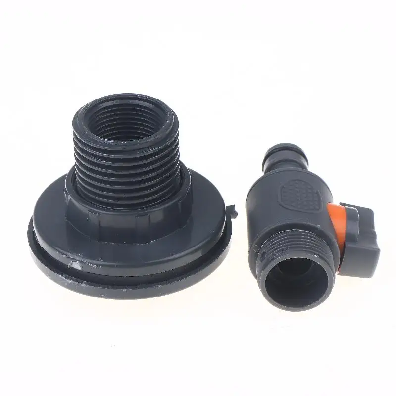 Schnell zu montierendes PVC-Wassertank-Adapter-Set, langlebiger Regenwasser-Sammelanschluss
