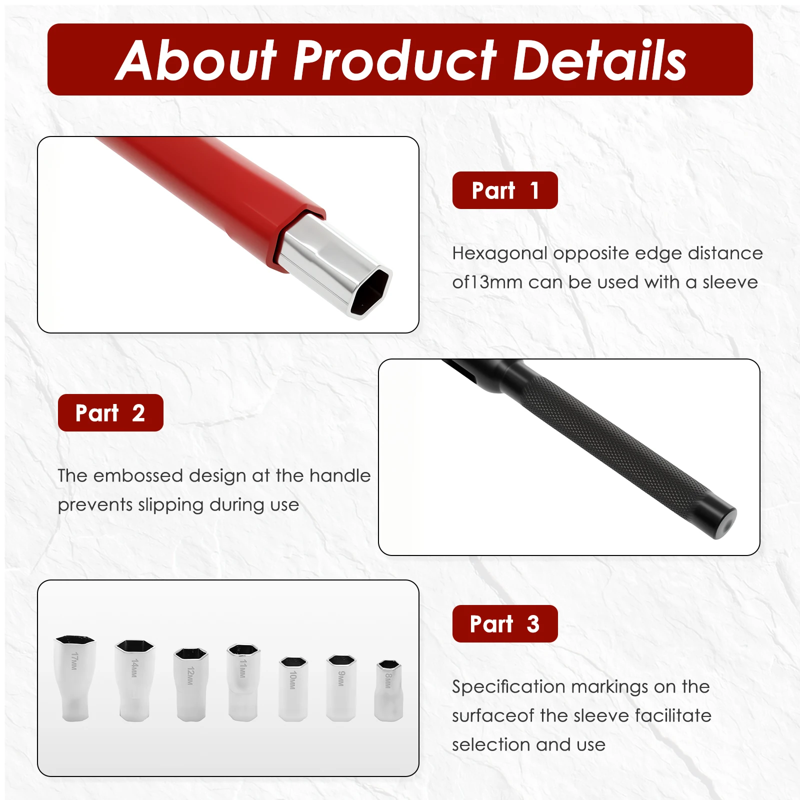 بالوعة صنبور وجع المطبخ الحمام الحنفية تركيب أداة الكربون الصلب الحنفية وجع أدوات إصلاح أنابيب المياه متعددة الوظائف #3