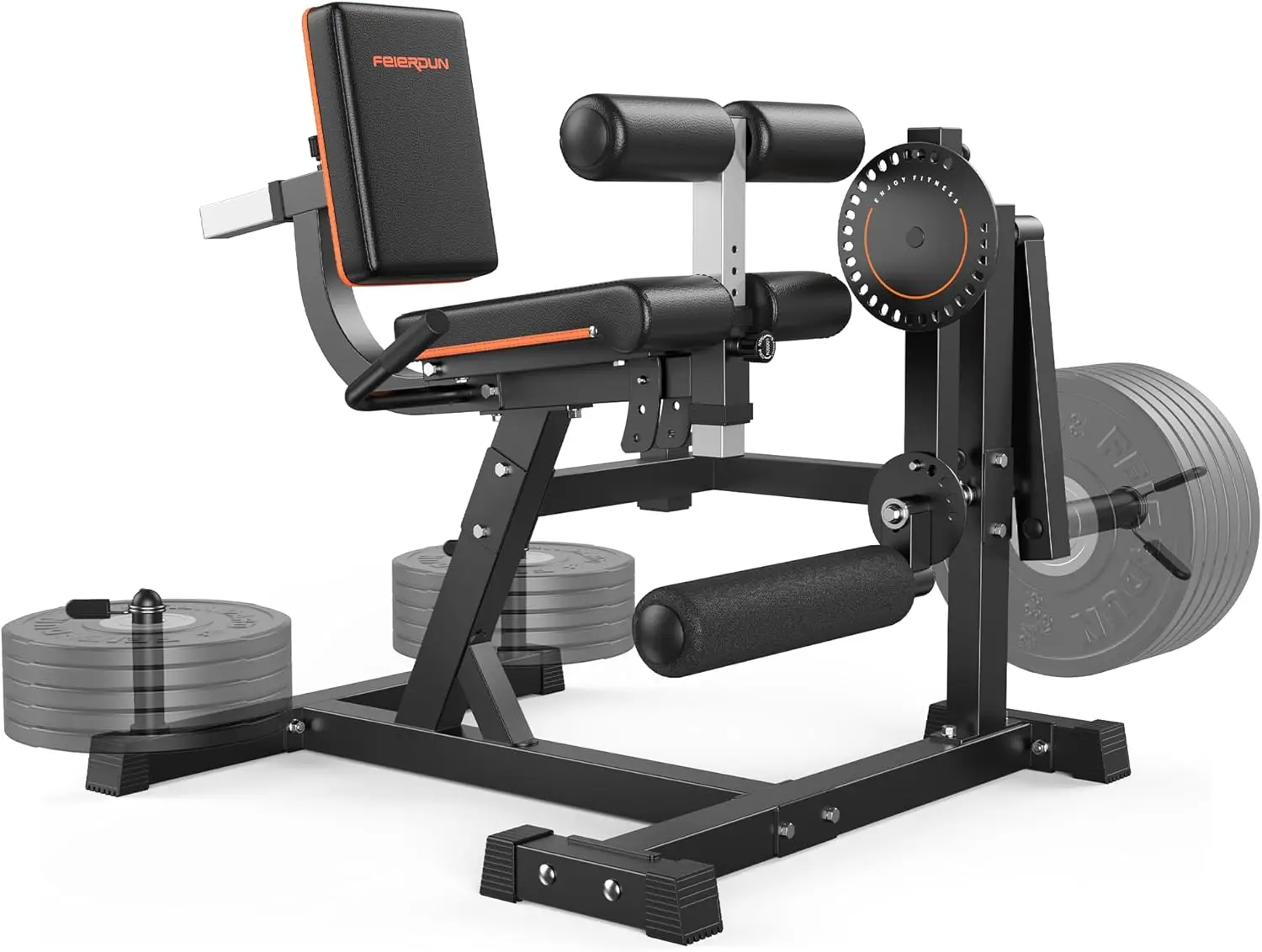 

4-in-1 Adjustable Leg Extension Curl Machine for Home Gym, 700lbs Capacity