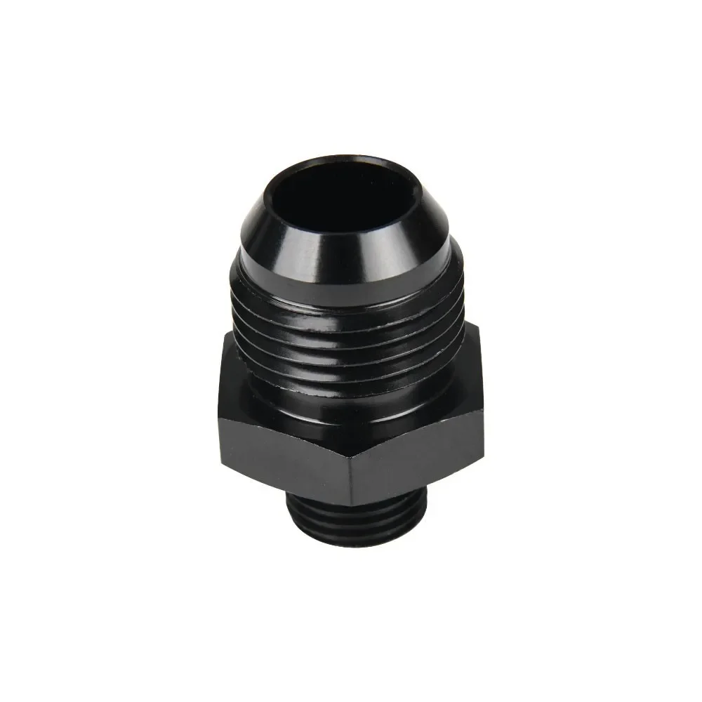 AN4 AN6 macho a AN8 macho adaptador ORB junta tórica AN10 AN12 AN16 AN20 reductor acoplador recto Unión enfriador de aceite combustible