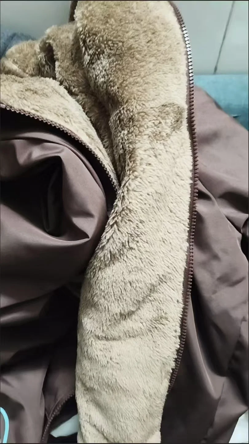 Winterjas Nieuwe dames katoenen jas Amerikaanse retro-stijl jas Hiphop geplooide ontwerpparka