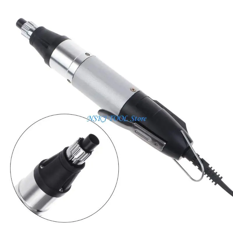 

L8RC 110V 220V Cordless Screwdriver w/6 Tip Work Light USB Rechargeable