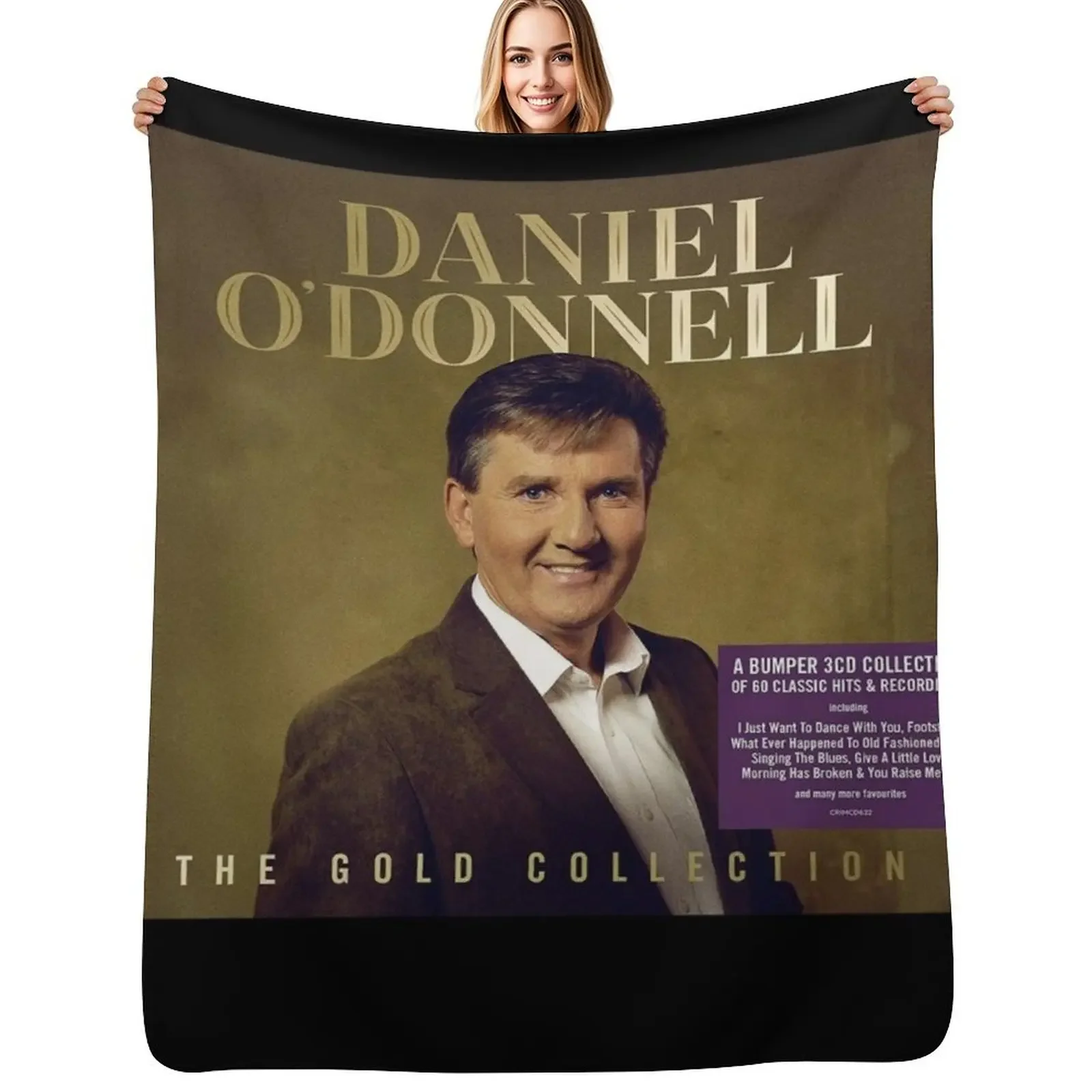 

Daniel O'Donnell Gold Collection Throw Blanket christmas gifts Cute Loose Blanket