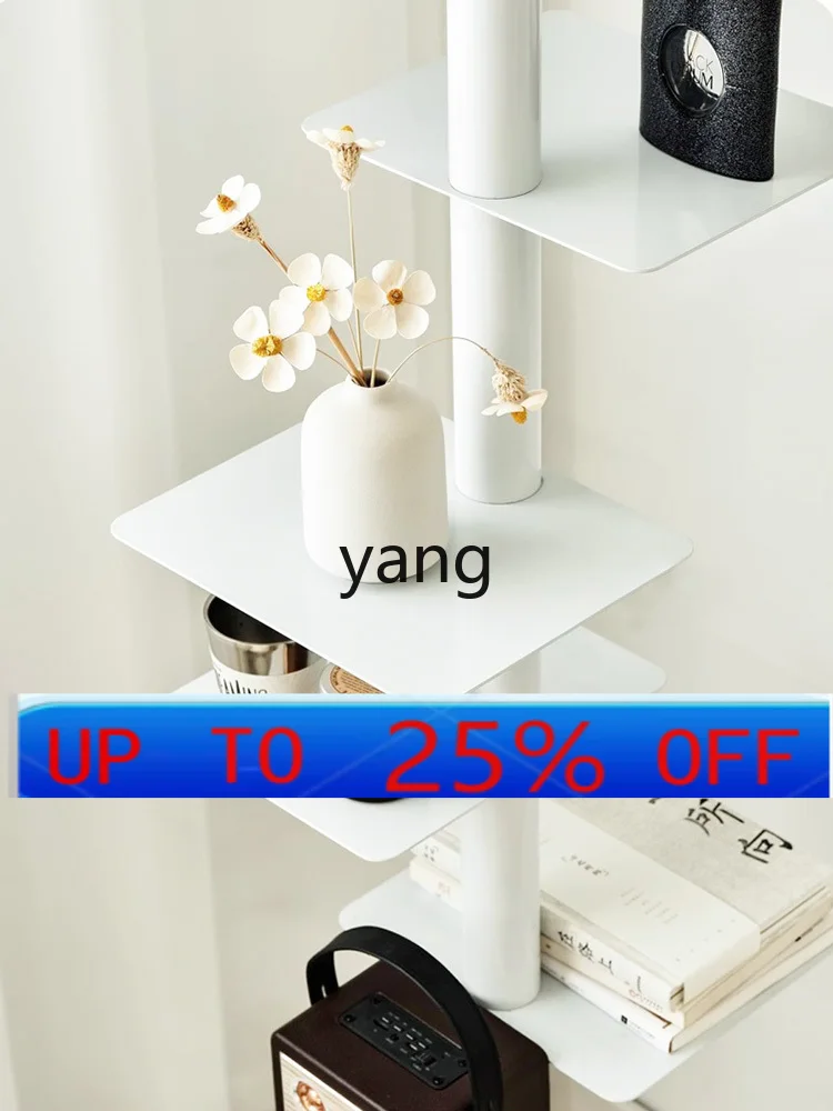 

LH Storage Rack Iron Aromatherapy Internet Celebrity Storage Rack Household Movable Multi-Layer Bookshelf