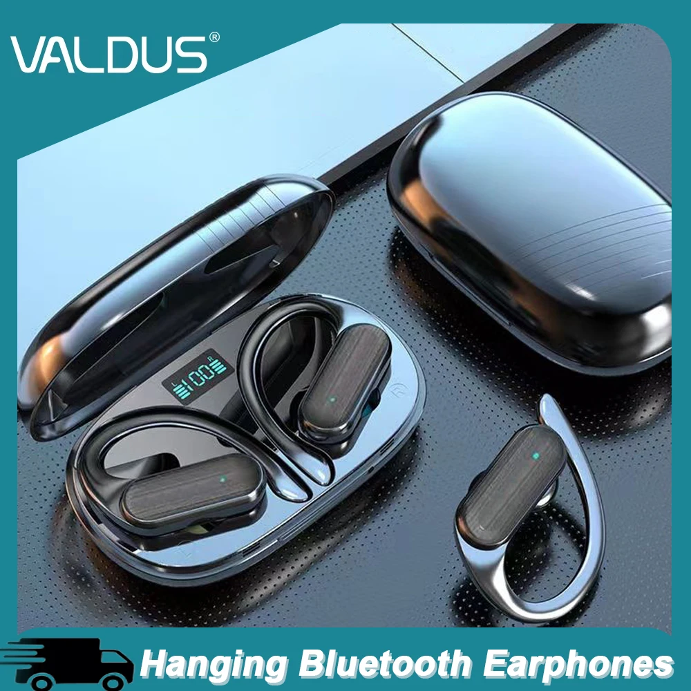 

VALDUS 2025 Новые Bluetooth-наушники VTS-220, высококачественные стерео наушники BT5.3, полувкладыши с низкой задержкой, спортивные беспроводные наушники на открытом воздухе
