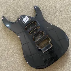 IB380 Paint&Wood Damages Cracks Floyd Rose Electric Guitar Semi Finishing Guitar Body in Solid Wood for DIY Replace