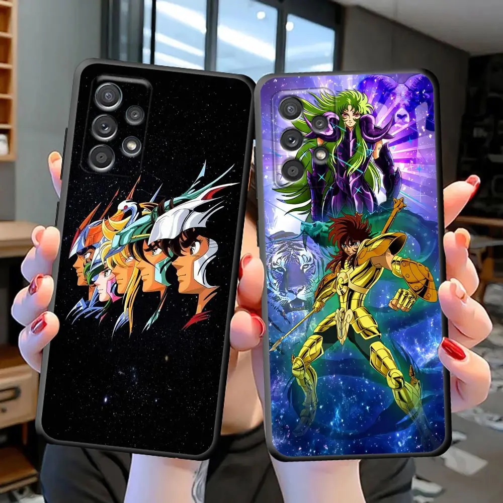 S-Saint Seiya Hades Santuario Phone Funda Case For Samsung Galaxy S23 S22 S21 S20 FE S10 S24 S25 PLUS ULTRA Shell Case