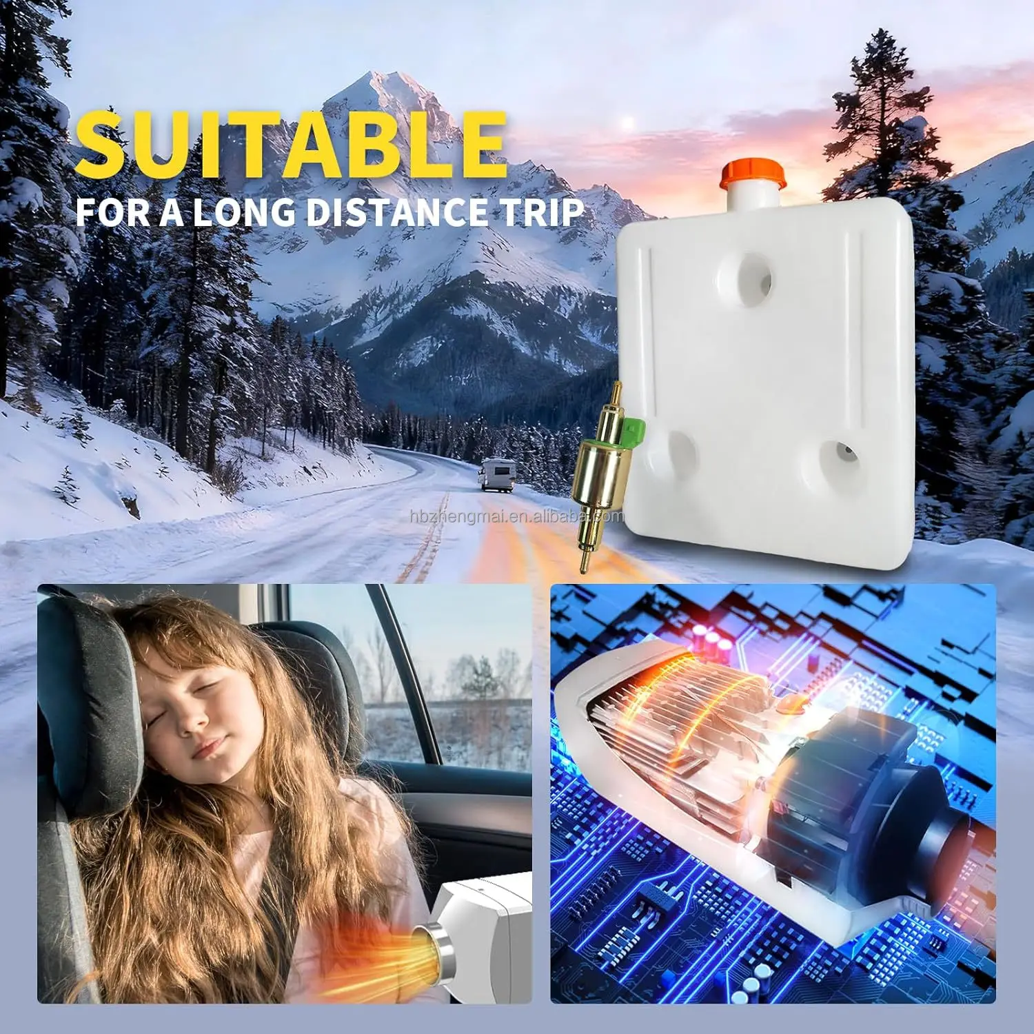 12v/24v   Heater,   air Parking Heater 5 KW Bluetooth Remote Control for Rv Trailer Camper