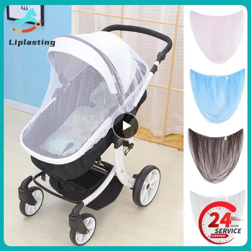 

Summer Mosquito Net Baby Stroller Outdoor Mosquito Repellent Insect Shield Net Safe Infants Protection Mesh Stroller Accessories