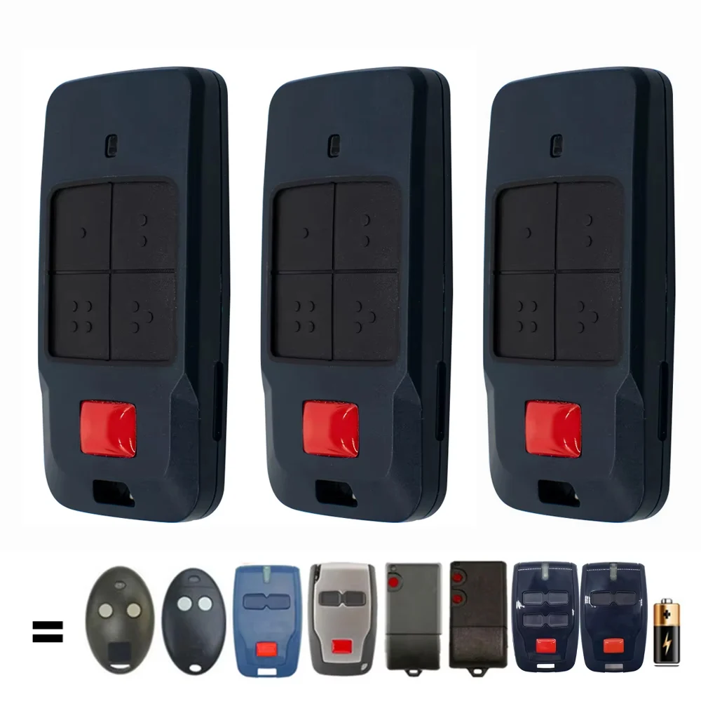 3pcs BFT MITTO COOL C4 C2 Garage Door Remote Control 433.92MHz Transmitter BFT MITTO COOL C2, Mitto 2, Mitto 4, B RCB Controller