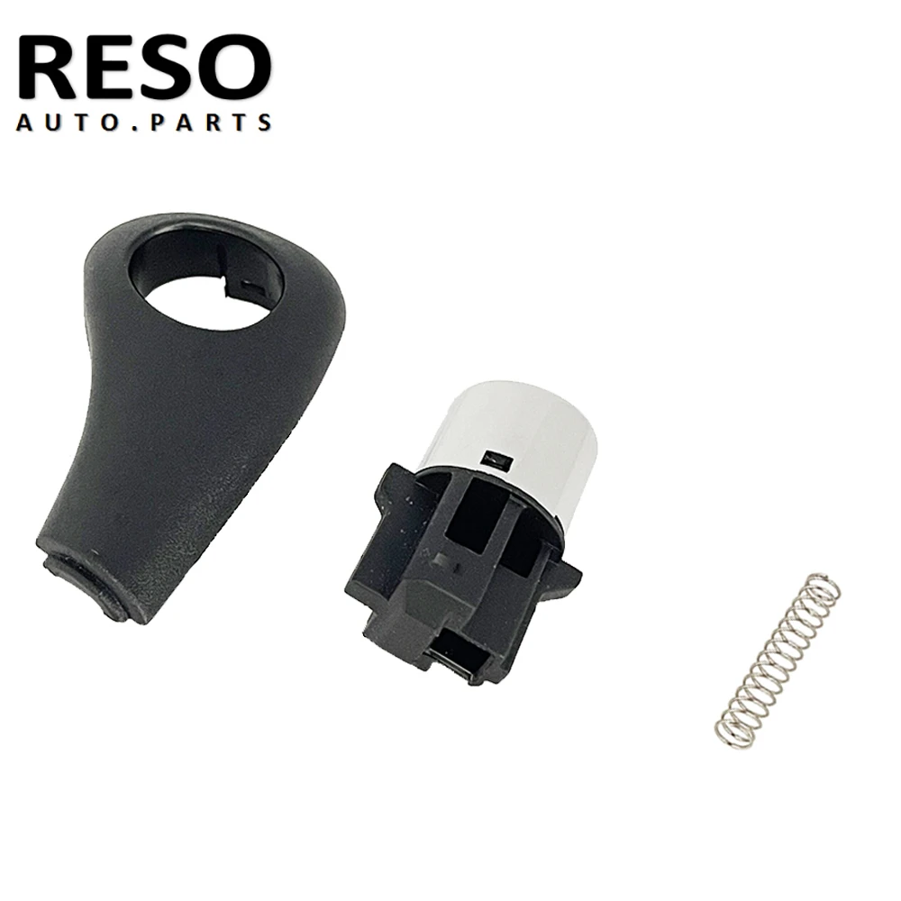 RESO   Shifter Shift Button Knob Repair Kit + 54141-SDA-A81 Shift Knob Side Plate or 2003-2006 Honda Accord 54132-SDA-A81