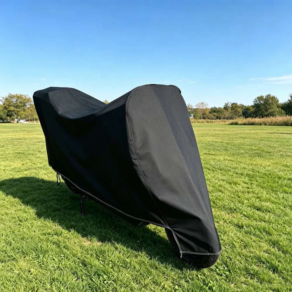 Outdoor Bike Cover Heavy Duty Waterproof Sunproof Shield Universal Motorcycle Shelter Dust Guard Protective Fabric Case