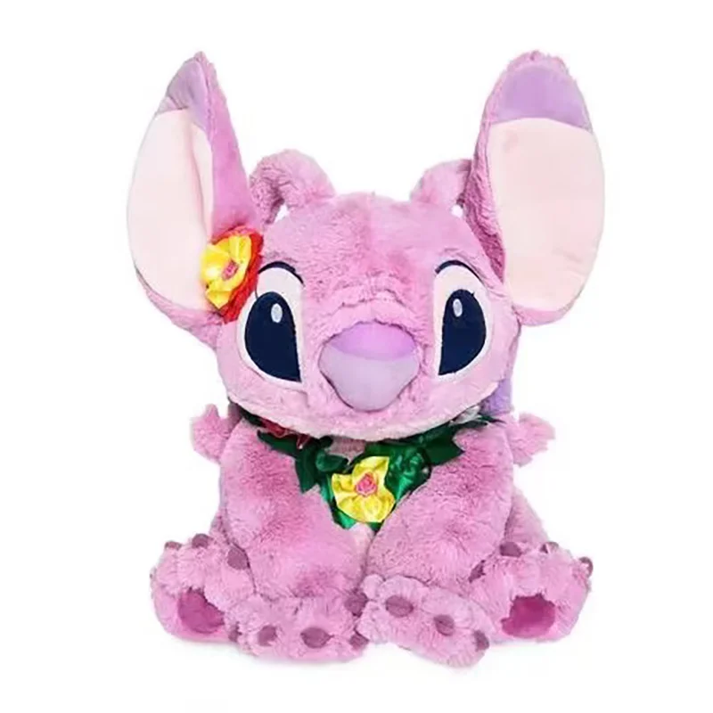 Plush Doll Baby Lilo & Stitch Stitch 626 Girlfriend Angel 624 With Flower Plush Toy Doll Gift