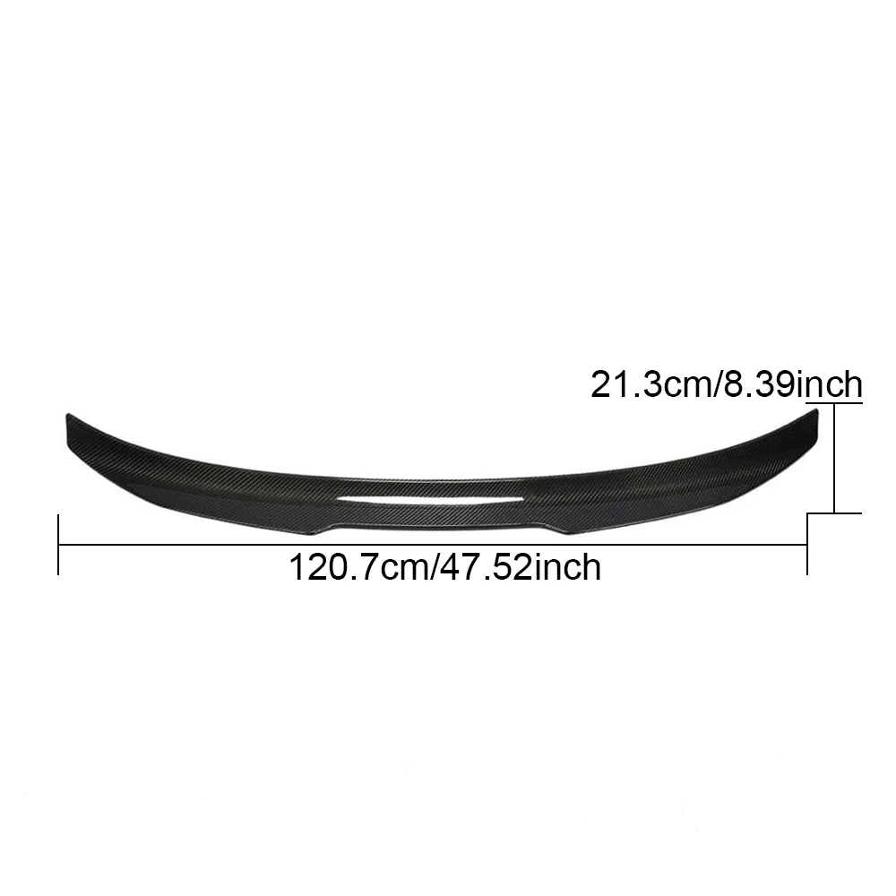 Picture 5: Suitable for Audi A3 S3 RS3 sedan Carbon fiber trunk spoiler cover wing 2021-2022 New model