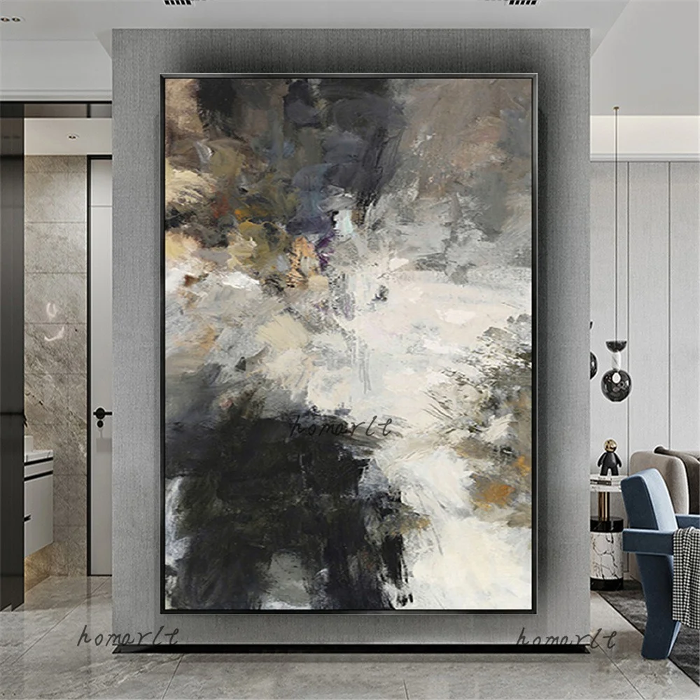 Home Aesthetics Decor Painting Handmade Texture Hanging Paintings Apartment Hotel Abstract Canvas Oil Picture For Living Room